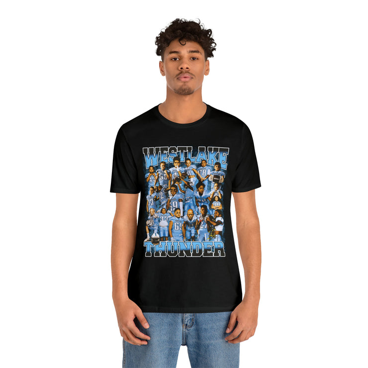 Westlake 4th Grade Football Unisex ( Front Print- Fast Delivery ) Jersey Short Sleeve Tee