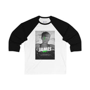 James  Holt 's Custom Unisex 3\4 Sleeve Baseball Tee