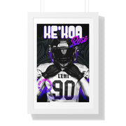 Ke'Koa Rose's Custom Framed Vertical Poster