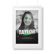 Taylor Bell's Custom Framed Vertical Poster