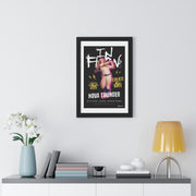 Custom Framed Vertical Poster