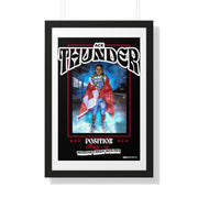 Ace Thunder's Custom Framed Vertical Poster