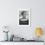 Kaiden Bell's Custom Framed Vertical Poster