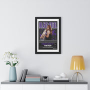 Blaze Steel's Custom Framed Vertical Poster