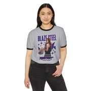 Blaze Steel's Custom Unisex Cotton Ringer T-Shirt