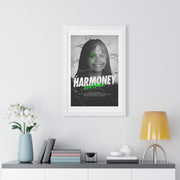 Harmoney Claybon's Custom Framed Vertical Poster