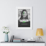 Taylor Bell's Custom Framed Vertical Poster