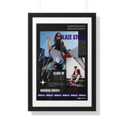 Blaze Storm's Custom Framed Vertical Poster