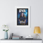 Eva Green's Custom Framed Vertical Poster