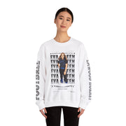 test Black-White-Grey's Custom Unisex Heavyblend Crewneck Sweatshirt